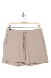 90 Degree By Reflex 5-inch Warp Sonic Active Shorts In Brown