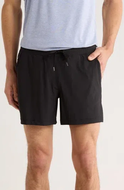 90 Degree By Reflex 5-inch Warp Sonic Active Shorts In Black