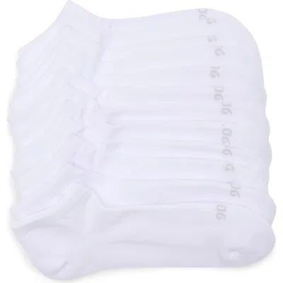 90 Degree By Reflex 6-pack Low Cut Socks In White