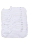 90 Degree By Reflex 6-pack Low Cut Socks In White