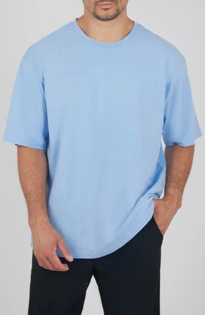 90 Degree By Reflex Acid Stretch Cotton T-shirt In Blue