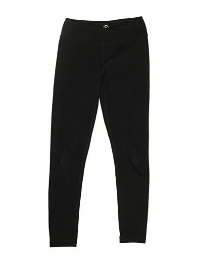 Pre-owned 90 Degree By Reflex Kids' Active Pants In Black