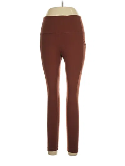 Pre-owned 90 Degree By Reflex Active Pants In Brown