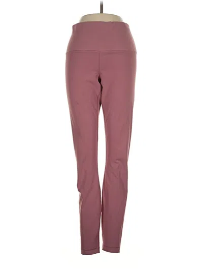 Pre-owned 90 Degree By Reflex Active Pants In Burgundy