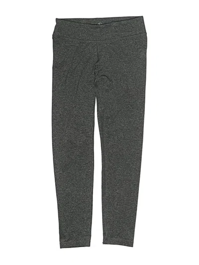 Pre-owned 90 Degree By Reflex Kids' Active Pants In Gray