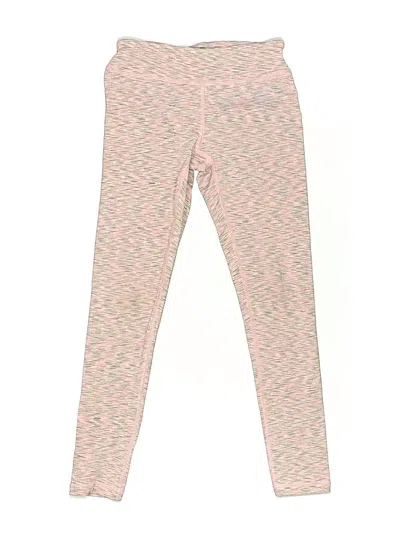 Pre-owned 90 Degree By Reflex Kids' Active Pants In Pink