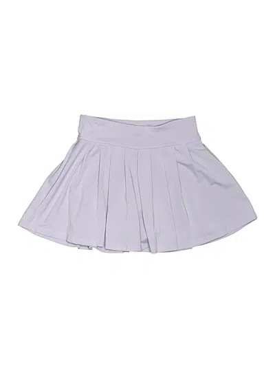 Pre-owned 90 Degree By Reflex Kids' Active Skirt In Purple