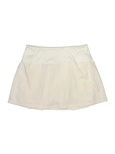 Pre-owned 90 Degree By Reflex Active Skort In Ivory