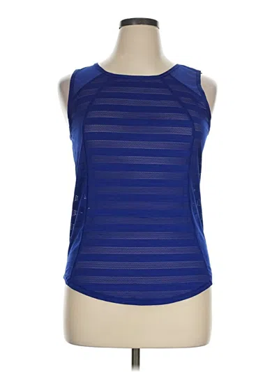 Pre-owned 90 Degree By Reflex Active Tank Top In Blue