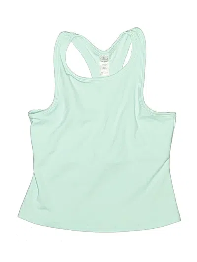 Pre-owned 90 Degree By Reflex Kids' Active Tank Top In Green