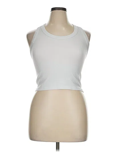 Pre-owned 90 Degree By Reflex Active Tank Top In Silver