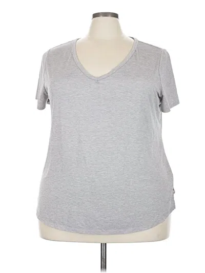 Pre-owned 90 Degree By Reflex Active T-shirt In Gray