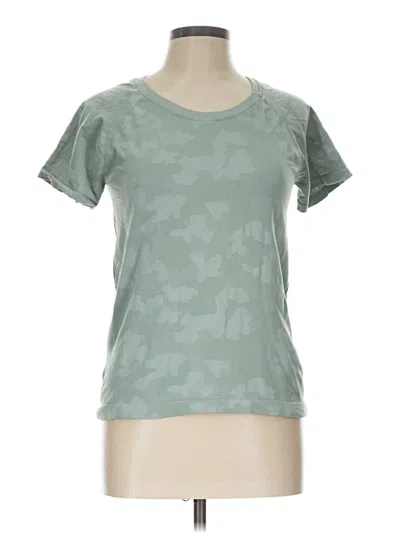 Pre-owned 90 Degree By Reflex Active T-shirt In Green