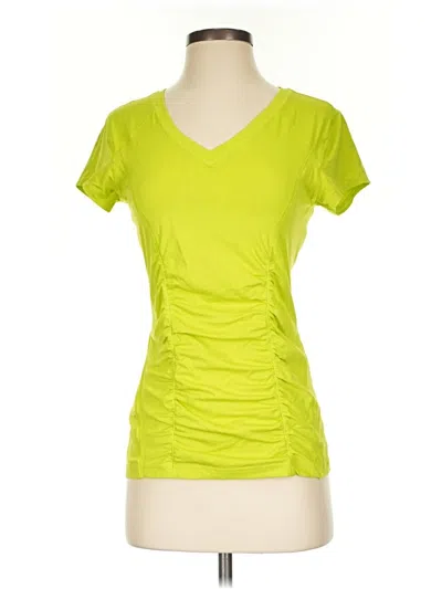 Pre-owned 90 Degree By Reflex Active T-shirt In Green
