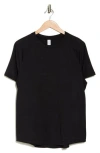 90 Degree By Reflex Air Sense Iconic Textured T-shirt In Black