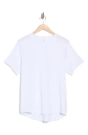 90 Degree By Reflex Air Sense Iconic Textured T-shirt In White
