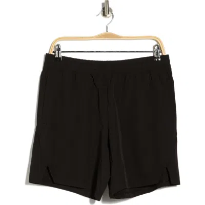 90 Degree By Reflex Airborne 7-inch Woven Shorts In Black