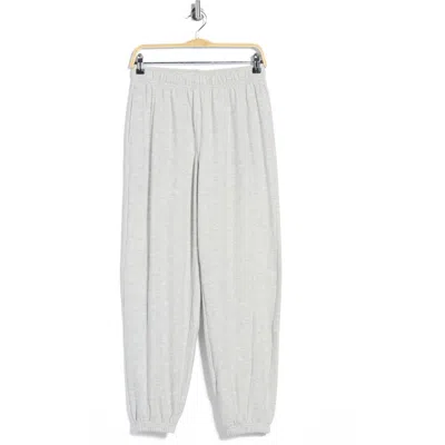 90 Degree By Reflex Aspen Plush Rib Traverse Jogger Pants In Gray