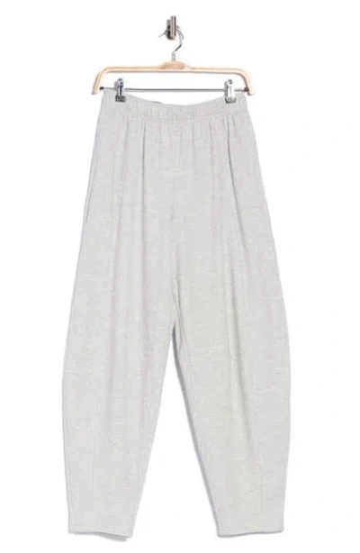 90 Degree By Reflex Aspen Ribbed Barrel Leg 7/8 Pants In Gray