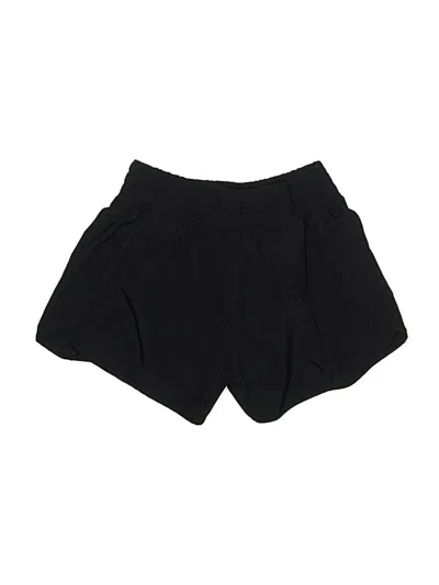 Pre-owned 90 Degree By Reflex Kids' Athletic Shorts In Black