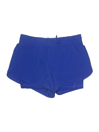Pre-owned 90 Degree By Reflex Athletic Shorts In Blue