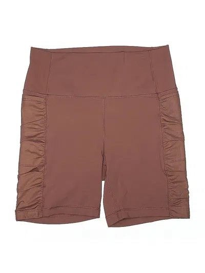 Pre-owned 90 Degree By Reflex Athletic Shorts In Brown