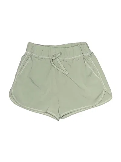Pre-owned 90 Degree By Reflex Kids' Athletic Shorts In Green