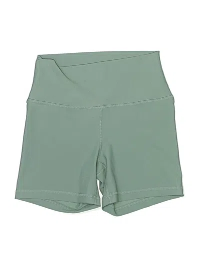 Pre-owned 90 Degree By Reflex Athletic Shorts In Green