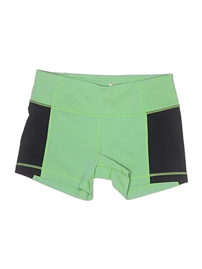 Pre-owned 90 Degree By Reflex Athletic Shorts In Green