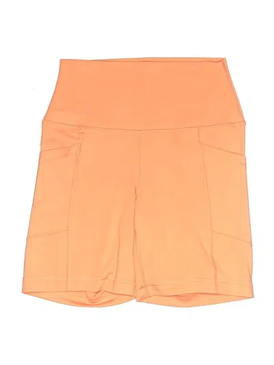 Pre-owned 90 Degree By Reflex Athletic Shorts In Orange