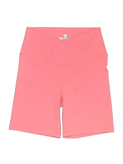 Pre-owned 90 Degree By Reflex Athletic Shorts In Pink
