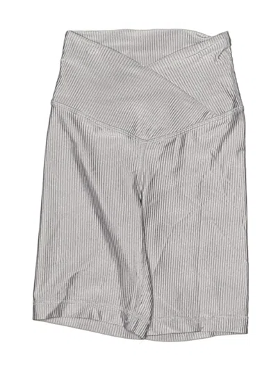 Pre-owned 90 Degree By Reflex Athletic Shorts In Silver