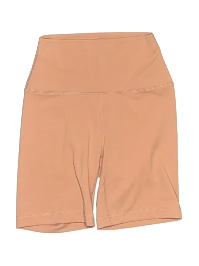 Pre-owned 90 Degree By Reflex Athletic Shorts In Tan