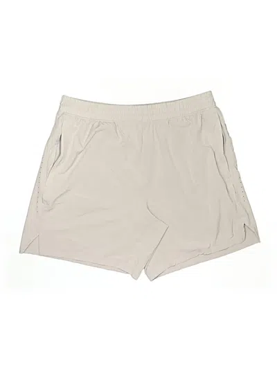 Pre-owned 90 Degree By Reflex Athletic Shorts In Tan