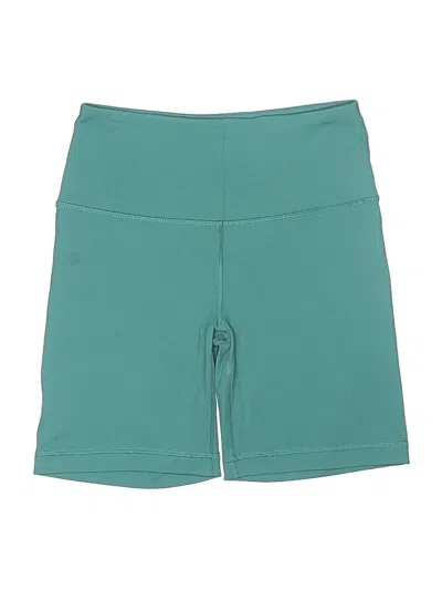 Pre-owned 90 Degree By Reflex Athletic Shorts In Teal