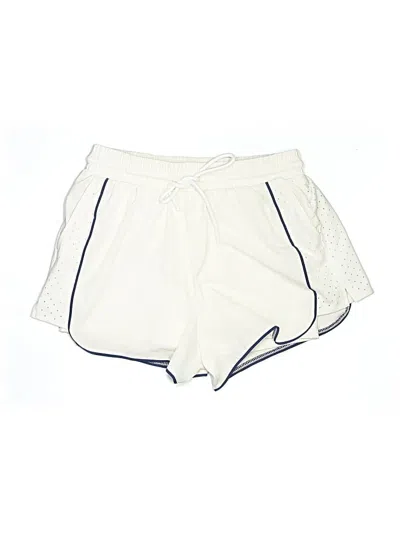 Pre-owned 90 Degree By Reflex Athletic Shorts In White