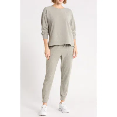 90 Degree By Reflex Bayview Oversized Pajamas In Gray