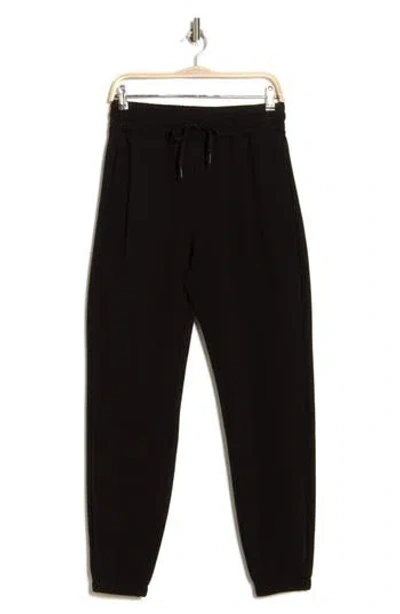 90 Degree By Reflex Boston Pocket Fleece Joggers In Black