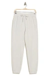 90 Degree By Reflex Boston Pocket Fleece Joggers In Heather Grey