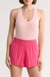 90 Degree By Reflex Caddy Racerback Tank In Pink