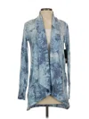 90 Degree By Reflex Cardigan Sweater In Blue