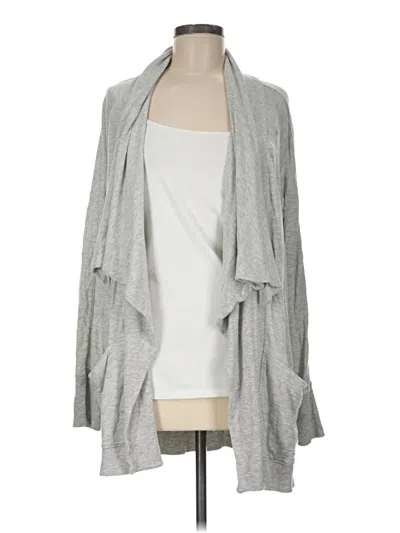 Pre-owned 90 Degree By Reflex Cardigan Sweater In Gray
