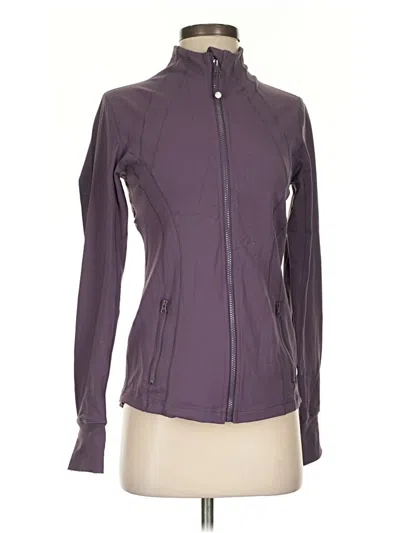 Pre-owned 90 Degree By Reflex Cardigan Sweater In Purple