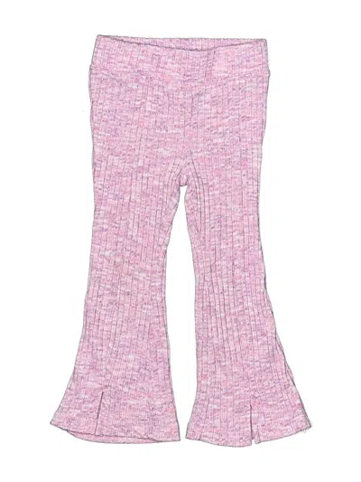 Pre-owned 90 Degree By Reflex Kids' Casual Pants In Pink