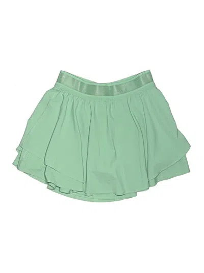 Pre-owned 90 Degree By Reflex Casual Skirt In Green