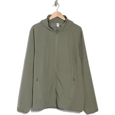 90 Degree By Reflex Citylite Odyssey Hoodie In Mulled Basil