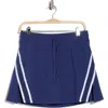 90 Degree By Reflex Contrast Stripe Skort In Blue