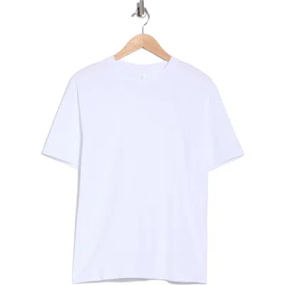 90 Degree By Reflex Crewneck Stretch Cotton T-shirt In Multi