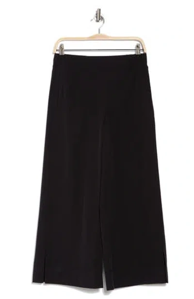 90 Degree By Reflex Dana High Waist Crop Wide Leg Pants In Black