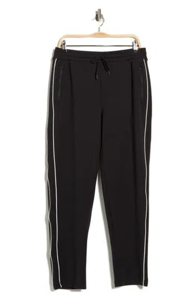 90 Degree By Reflex Daxton Scuba Knit Joggers In Black